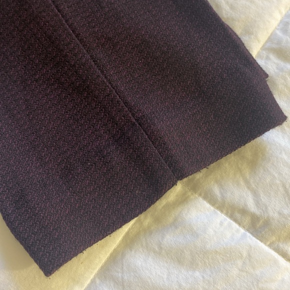 Nwot Wine Color Women’s Ankle Dress Slacks /WORTHINGTON Dress Ankle Slacks. - Picture 5 of 14